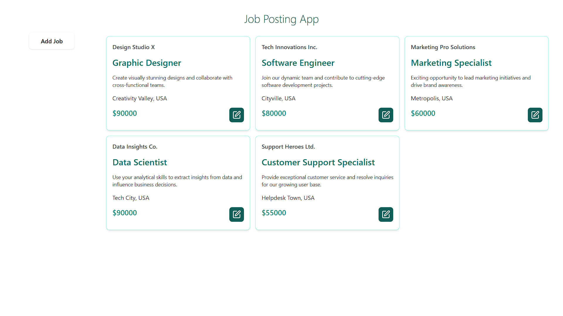 Job Posting App